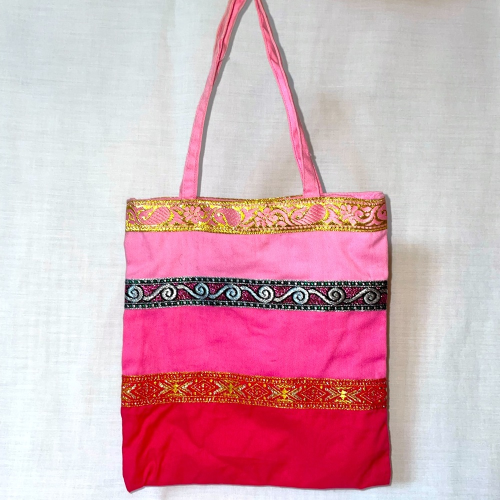 Mini tote bag/ boho/ hippie